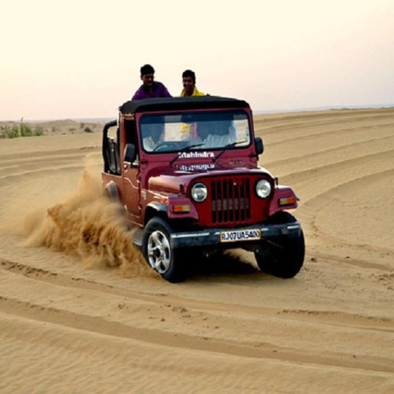 jaisalmer viral video car